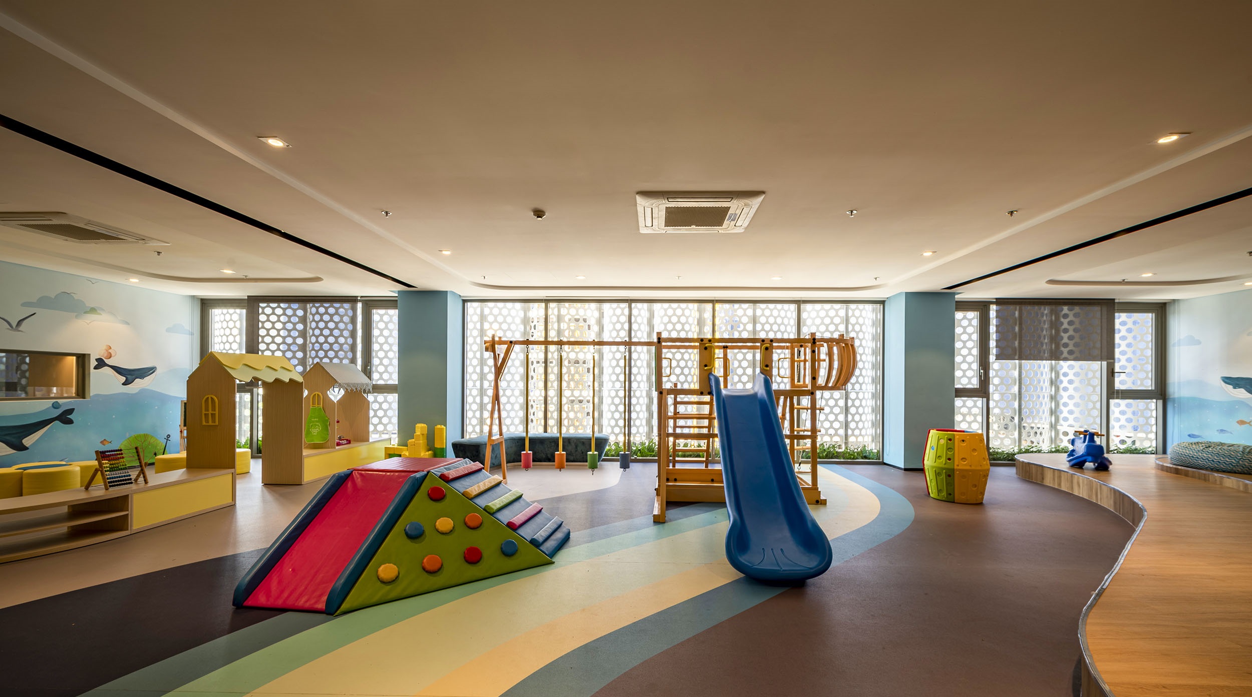 Khu vui chơi trẻ em trong nhà